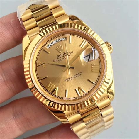 rolex day date gold replica kaufen|rolex datejust copies.